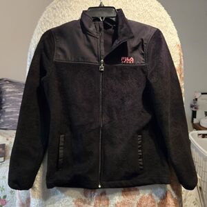 Fleece zip up jacket
